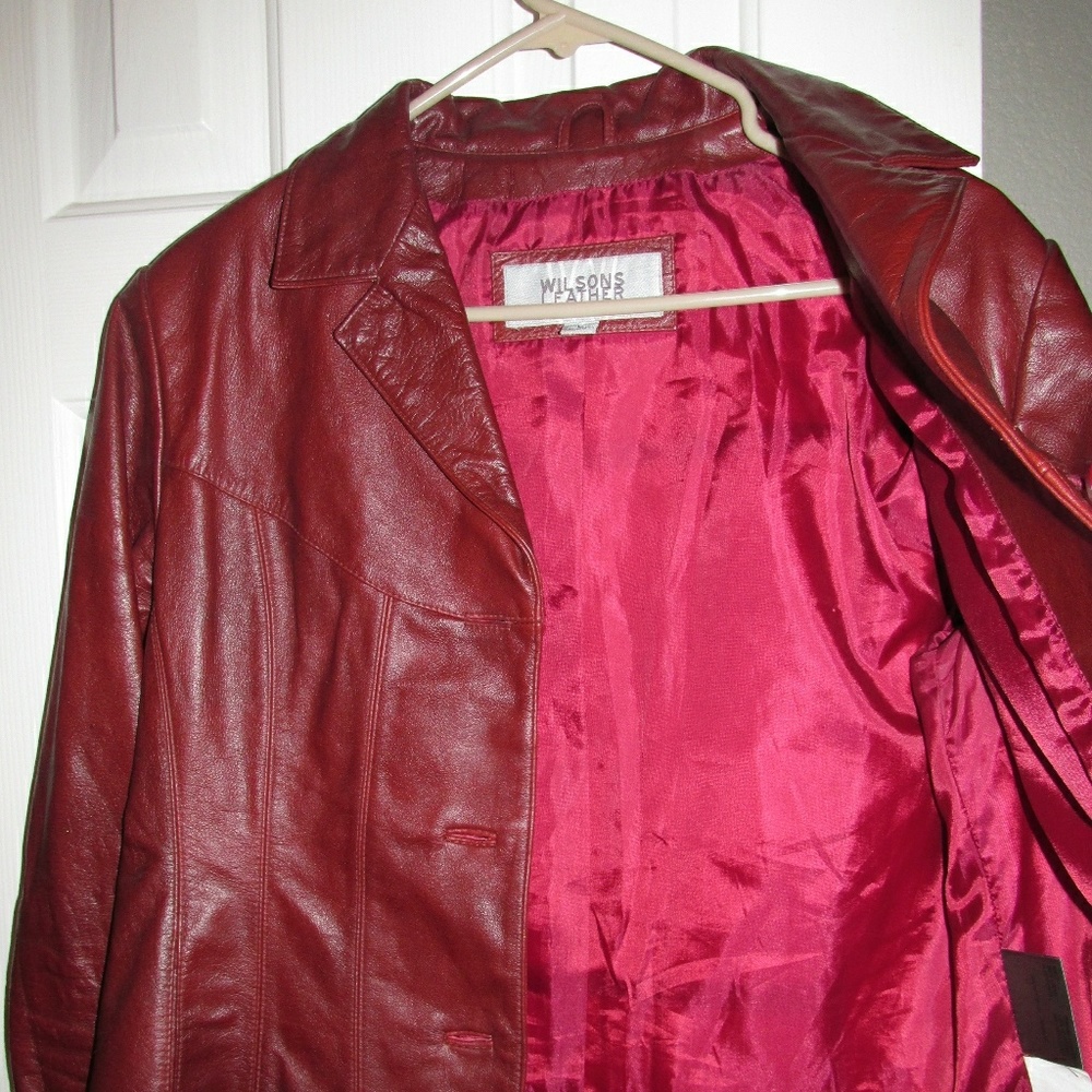 Leather coat - Picture 4 of 4